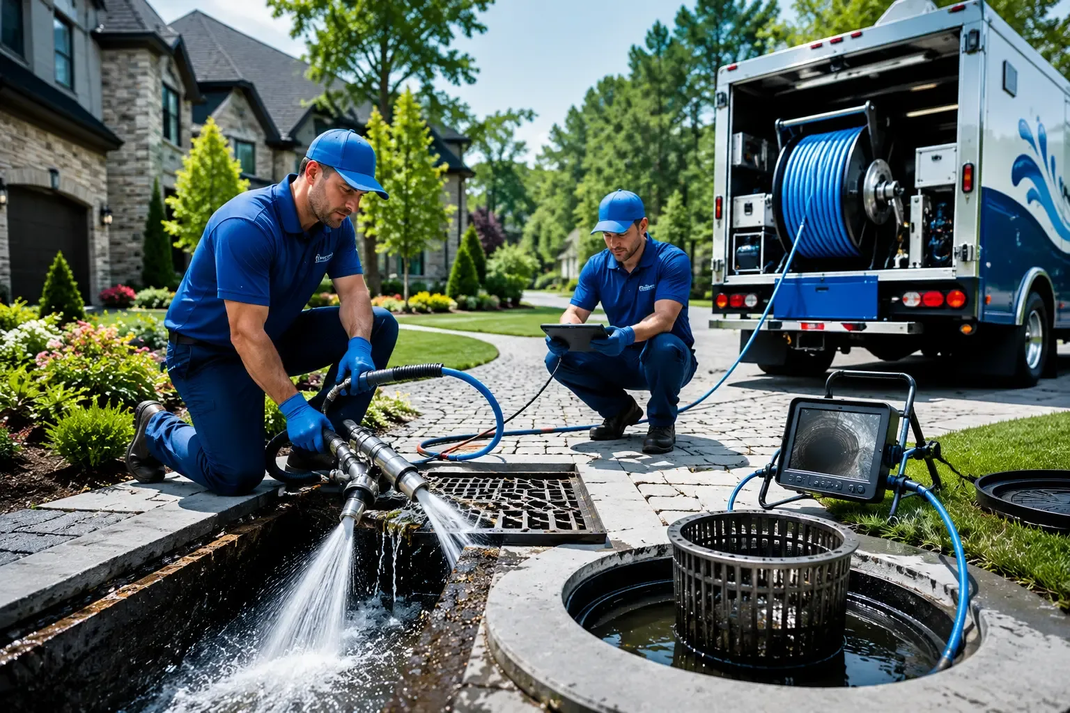Local outdoor drain cleaning professionals in New Deal, TX